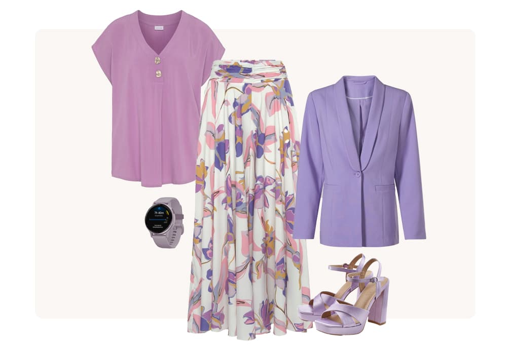 Trendkleur lilapaars