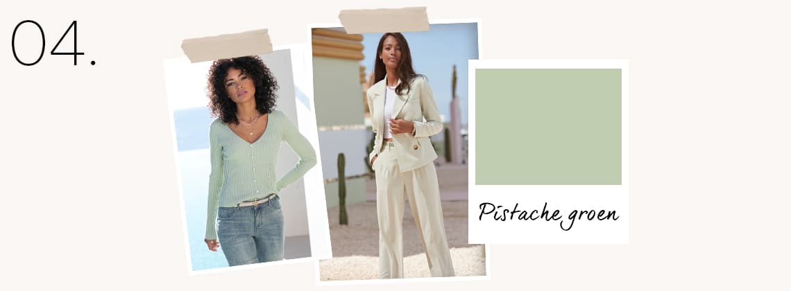 Trendkleur pistachegroen