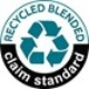 Recycled Claim Standard (RCS) blended